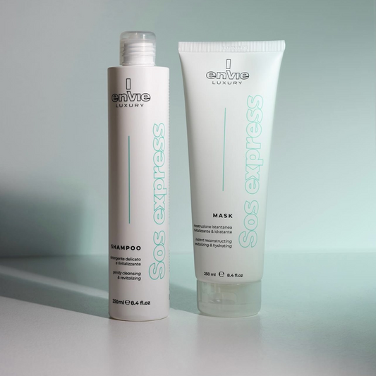 Міні-набір для миттєвого відновлення волосся з амінокислотами LUXURY SOS ENVIE