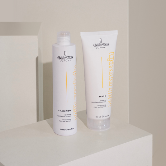 Міні-набір для сухого та кучерявого волосся LUXURY MILK ENVIE