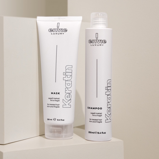 Набір для відновлення пошкодженого волосся LUXURY KERATIN ENVIE