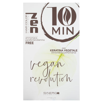 Тонуюча крем-фарба для волосся Sinergy ZEN 10min 7/1 попелястий блонд, 100мл