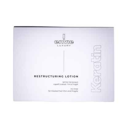 Ампули для реконструкції пошкодженого волосся LUXURY KERATIN ENVIE 10*10 мл