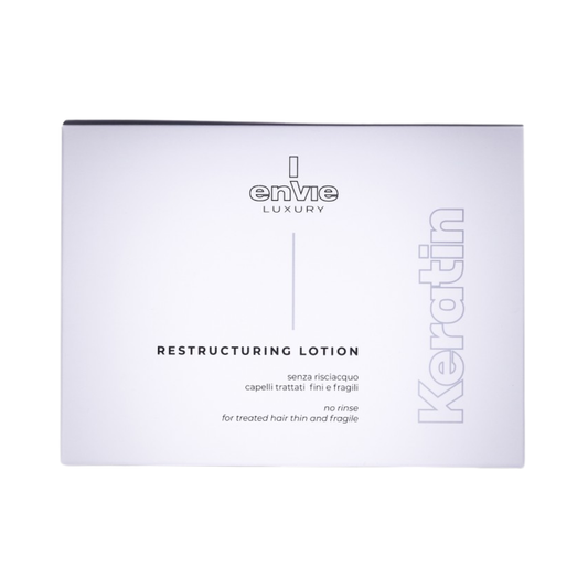 Ампули для реконструкції пошкодженого волосся LUXURY KERATIN ENVIE 10*10 мл