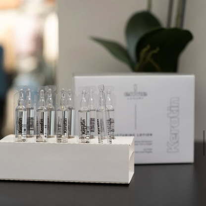 Ампули для реконструкції пошкодженого волосся LUXURY KERATIN ENVIE 10*10 мл