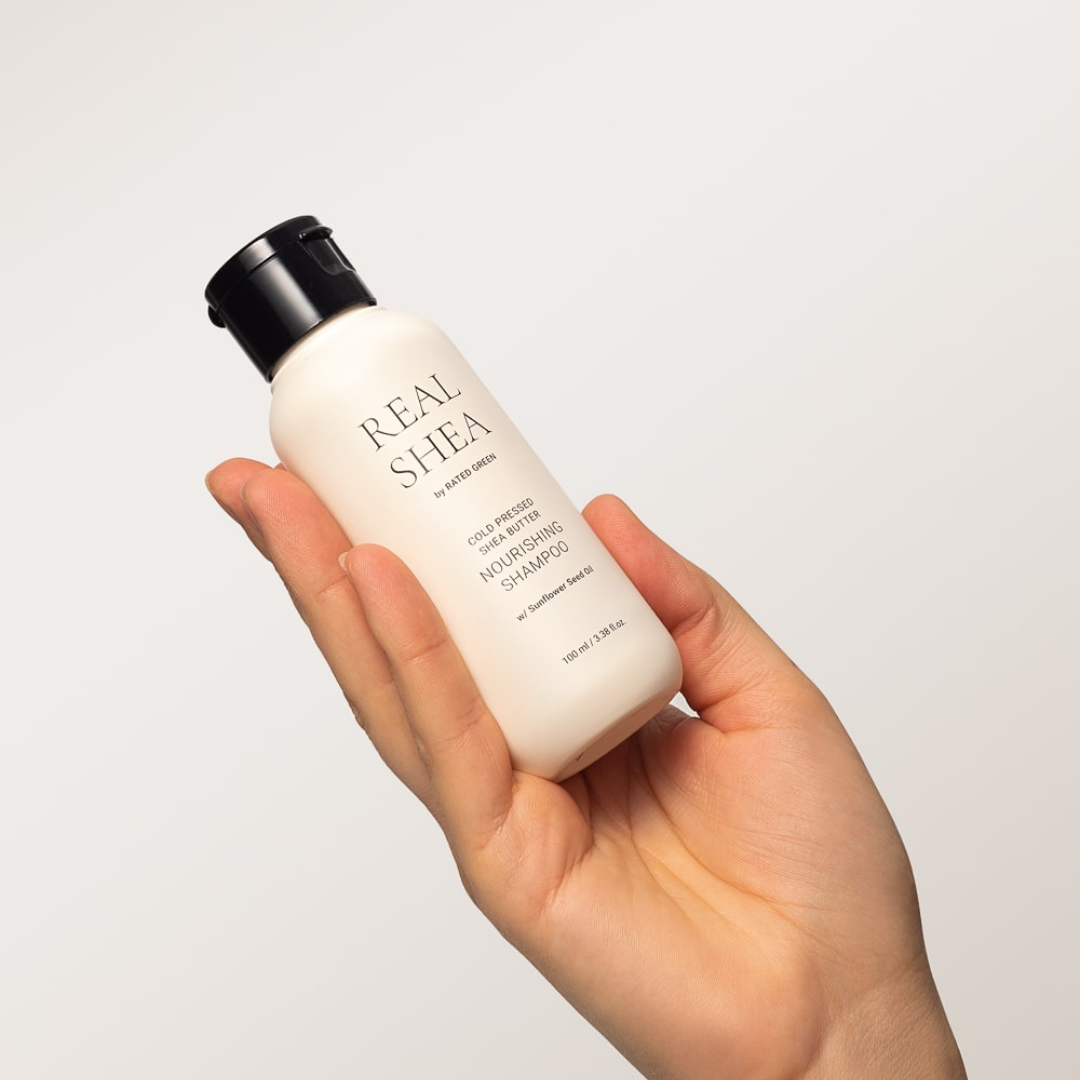 Шампунь живильний з маслом ши REAL SHEA Rated Green 100 мл