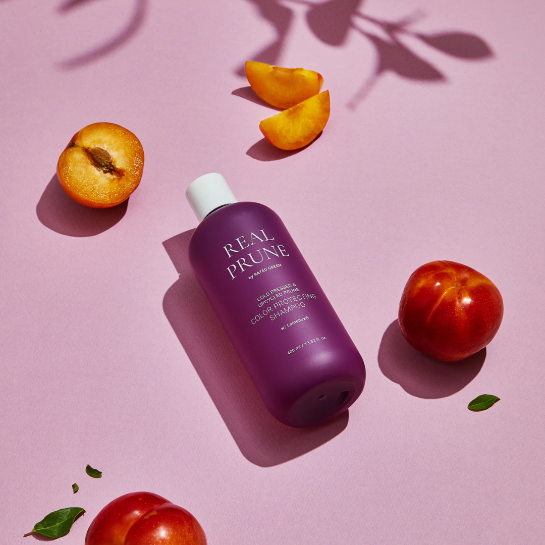Шампунь захист фарбованого волосся з екстрактом сливи REAL PRUNE Rated Green 400 мл
