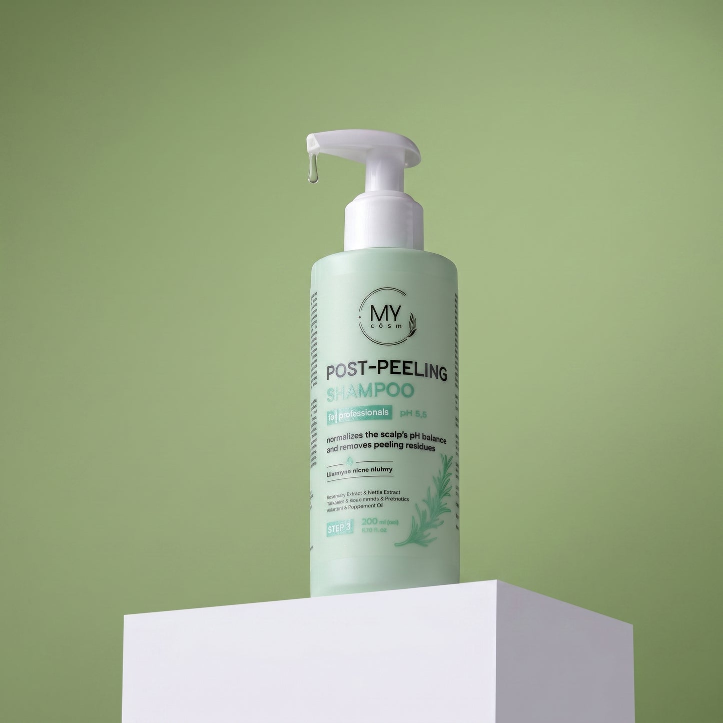 Шампунь після пілінгу Post-peeling Shampoo pH 5,5 MY cosm, 200 мл