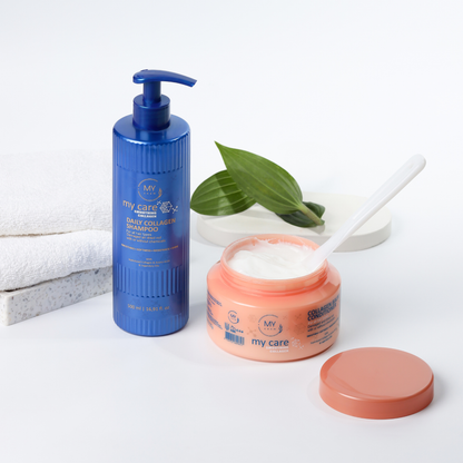 Шампунь для волосся щоденний розгладжуючий Daily Smoothing Collagen MY cosm, 500 мл