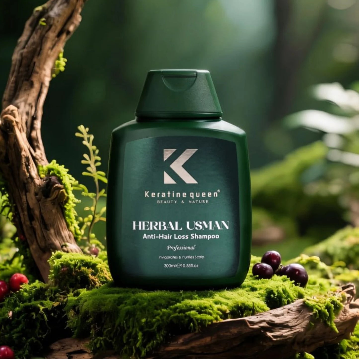 Набір для росту волосся з трав'яним комплексом USMAN HERBAL