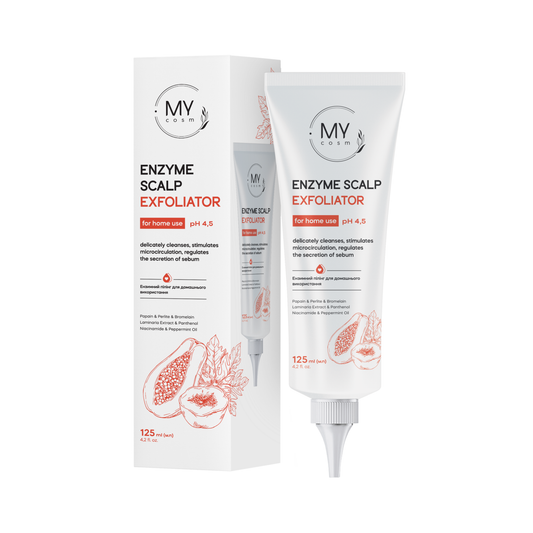Пілінг ензимний для домашнього використання Enzyme Sclap Exfoliator MY cosm, 125 мл