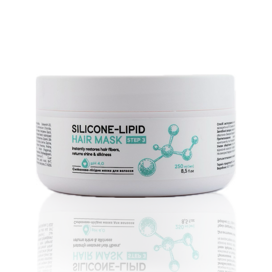 Маска для волосся силіконово-ліпідна Silicone-Lipid MY cosm, 250 мл