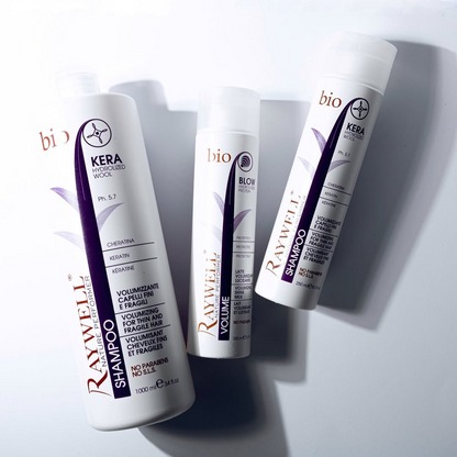 Шампунь для об'єму тонкого волосся BIO KERA RAYWELL 1000 мл