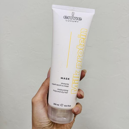 Міні-набір для сухого та кучерявого волосся LUXURY MILK ENVIE