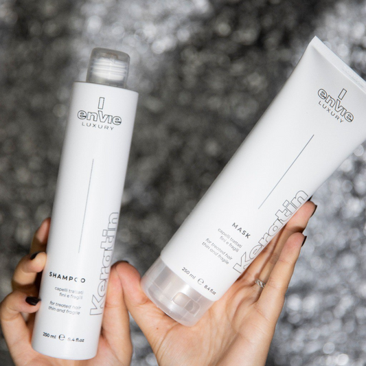 Міні-набір для відновлення пошкодженого волосся LUXURY KERATIN ENVIE
