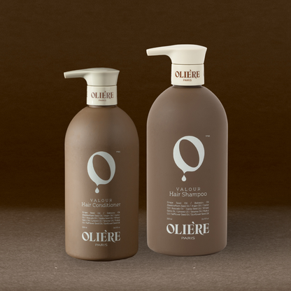Комбінований набір шампуню та кондиціонера для реконструкції волосся Valour OLIE'RE PARIS