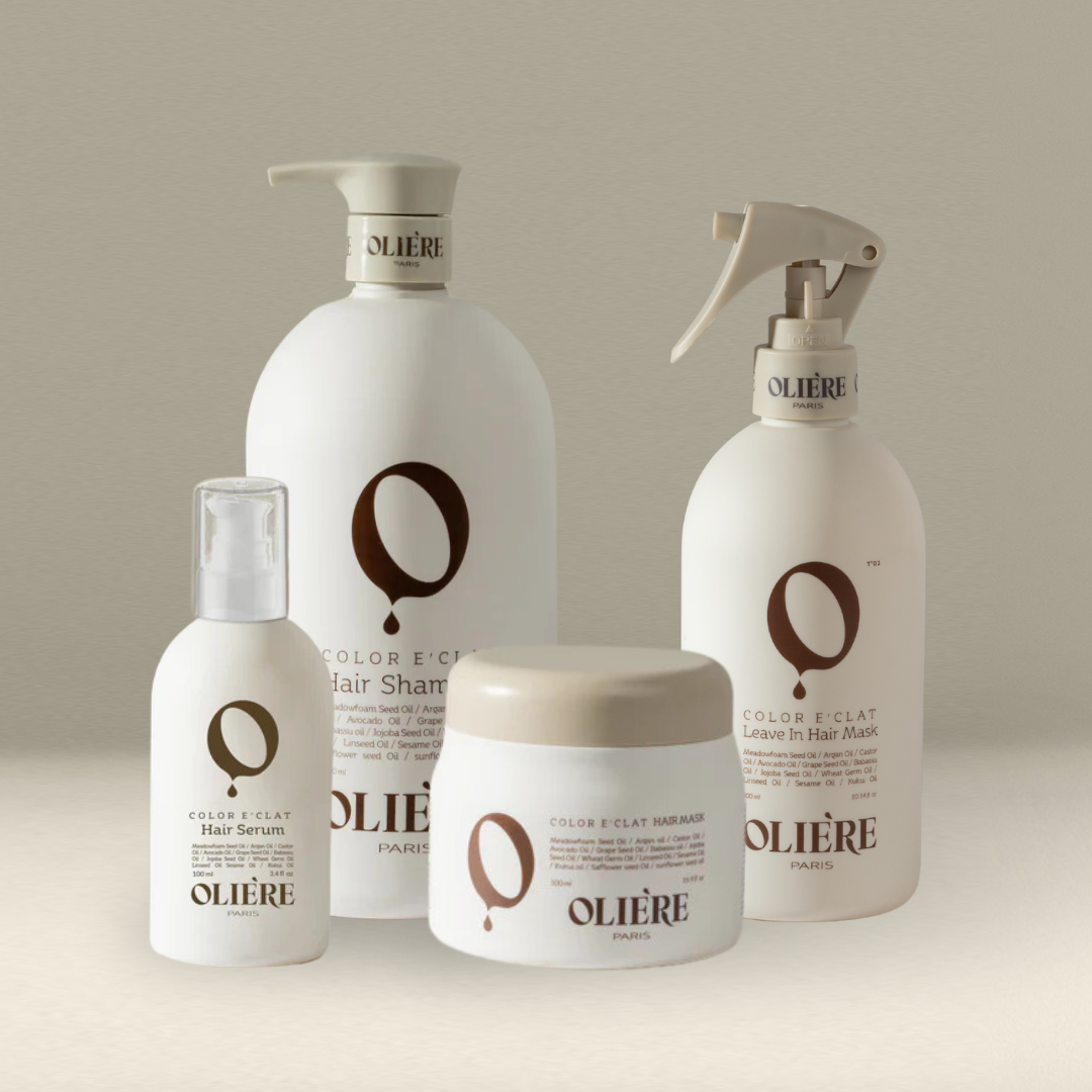Комбо-набір для збереження кольору фарбованого волосся Color E'Clat OLIE'RE PARIS
