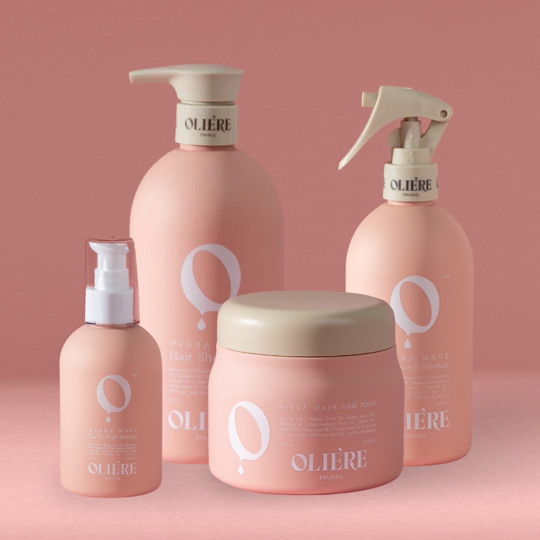 Комбо-набір для хвилястого та кучерявого волосся Hydra Wave OLIE'RE PARIS