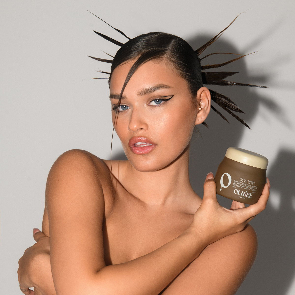 Набір спрей та глиняний віск для стайлінгу волосся Studio OLIÈRE PARIS