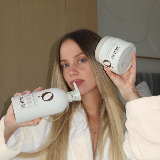 Набір шампуню та маски для збереження кольору фарбованого волосся Color E'Clat OLIE’RE PARIS