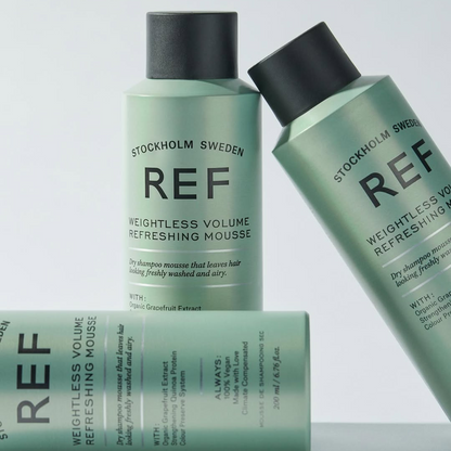 Шампунь-мус для об'єму волосся Weightless Volume Refreshing Mousse, REF - 200 мл