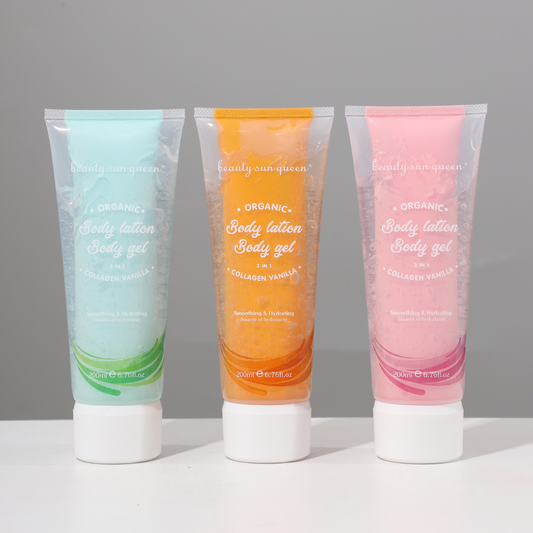 Гель для душу з ефектом зволоження з колагеном та золотою ромашкою, Keratin Queen - 200 мл