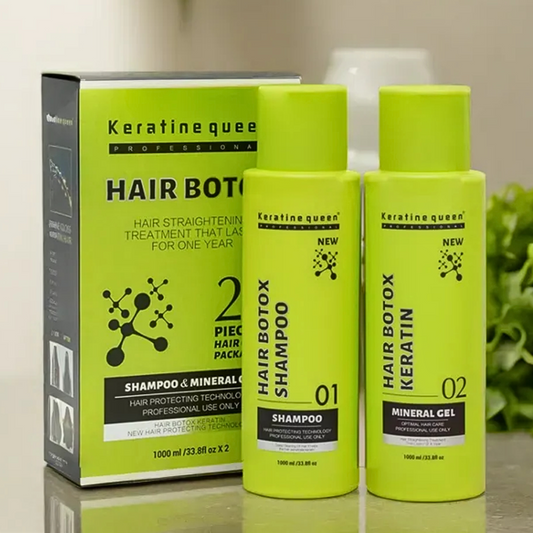 Набір для об’єму та збільшення густини волосся  Keratin Queen