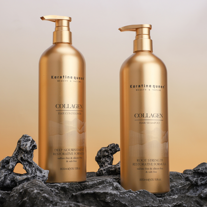 Шампунь для ослабленого волосся з колагеном Keratin Queen, 750 мл