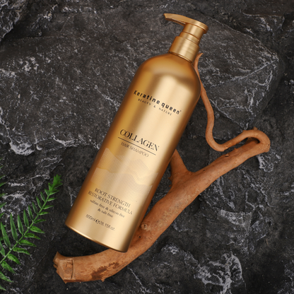 Шампунь для ослабленого волосся з колагеном Keratin Queen, 750 мл