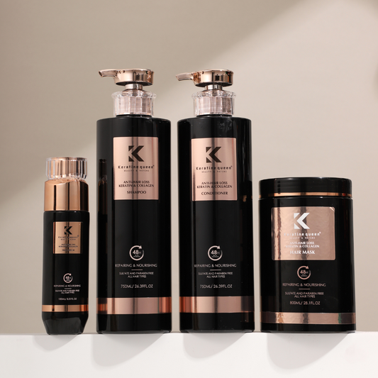Маска для волосся проти випадіння Keratin Queen, 800 мл