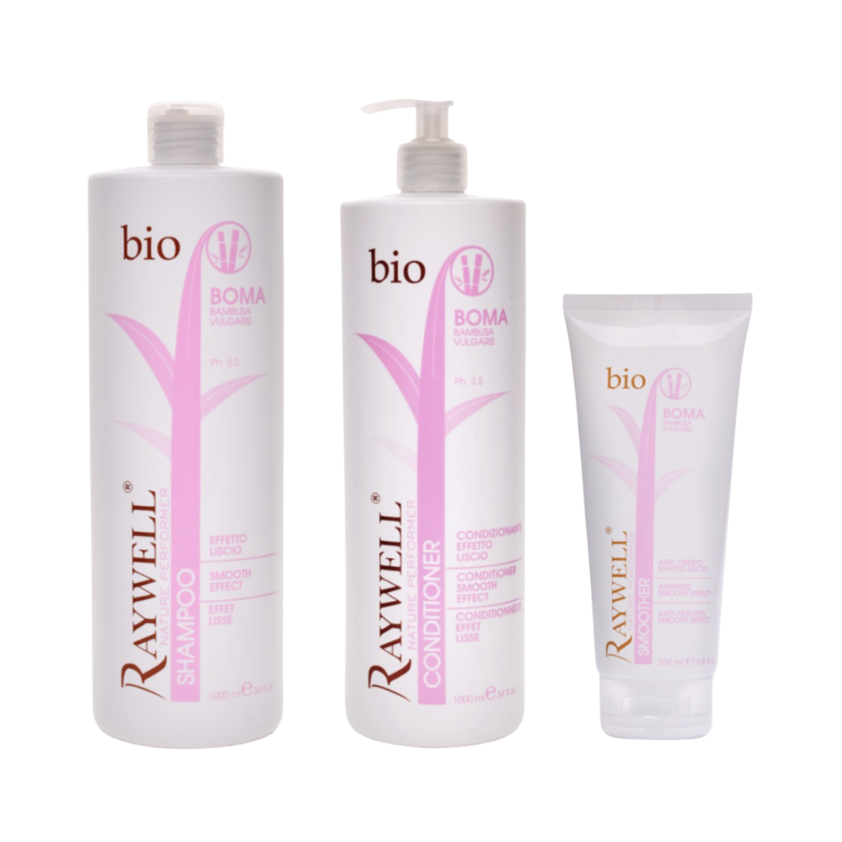 Набір розгладжуючий для пористого волосся BIO BOMA RAYWELL MAX