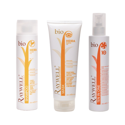 Набір для зволоження сухого волосся BIO HIDRA RAYWELL
