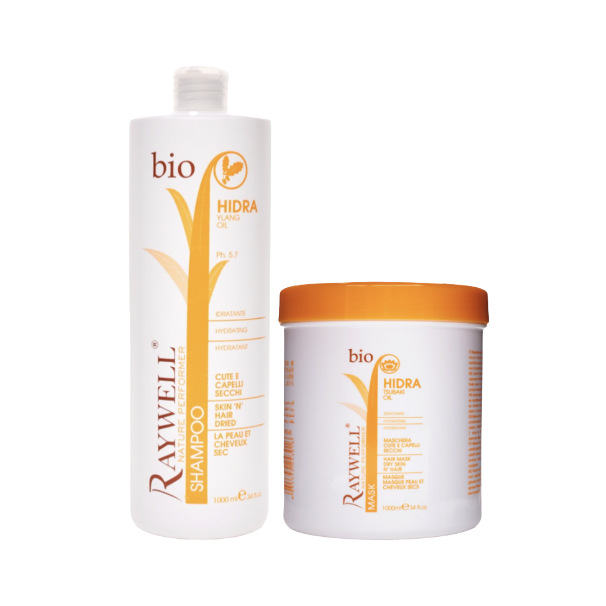 Зволожуючий набір для сухого волосся BIO HIDRA RAYWELL