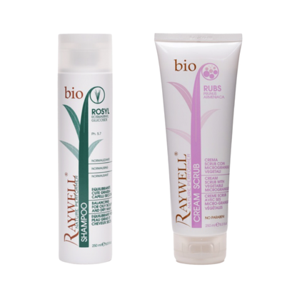Міні-набір нормалізуючий для жирного волосся BIO RAYWELL