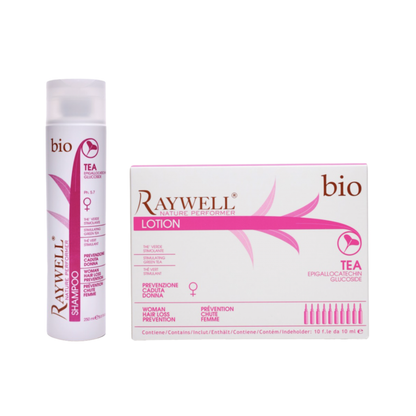 Міні-набір проти випадіння волосся BIO TEA RAYWELL