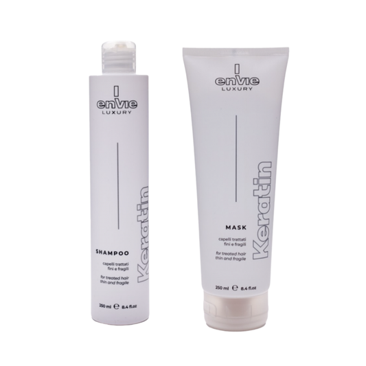 Міні-набір для відновлення пошкодженого волосся LUXURY KERATIN ENVIE