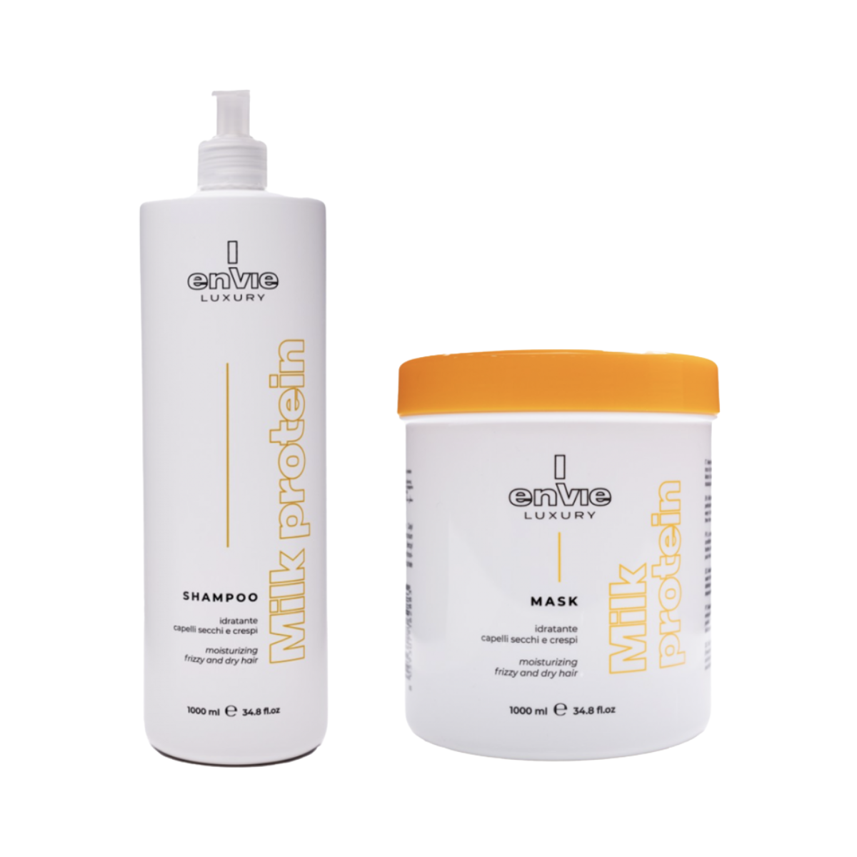 Набір для сухого та кучерявого волосся LUXURY MILK ENVIE