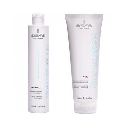 Міні-набір для миттєвого відновлення волосся з амінокислотами LUXURY SOS ENVIE