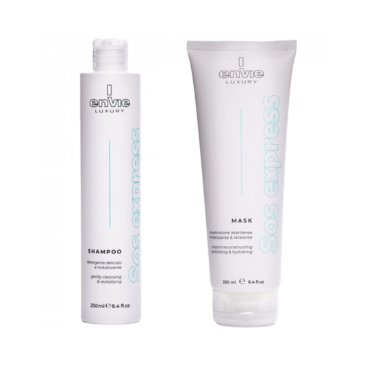 Міні-набір для миттєвого відновлення волосся з амінокислотами LUXURY SOS ENVIE