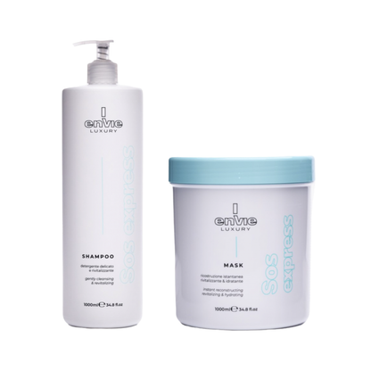 Відновлюючий набір для волосся з амінокислотами LUXURY SOS ENVIE