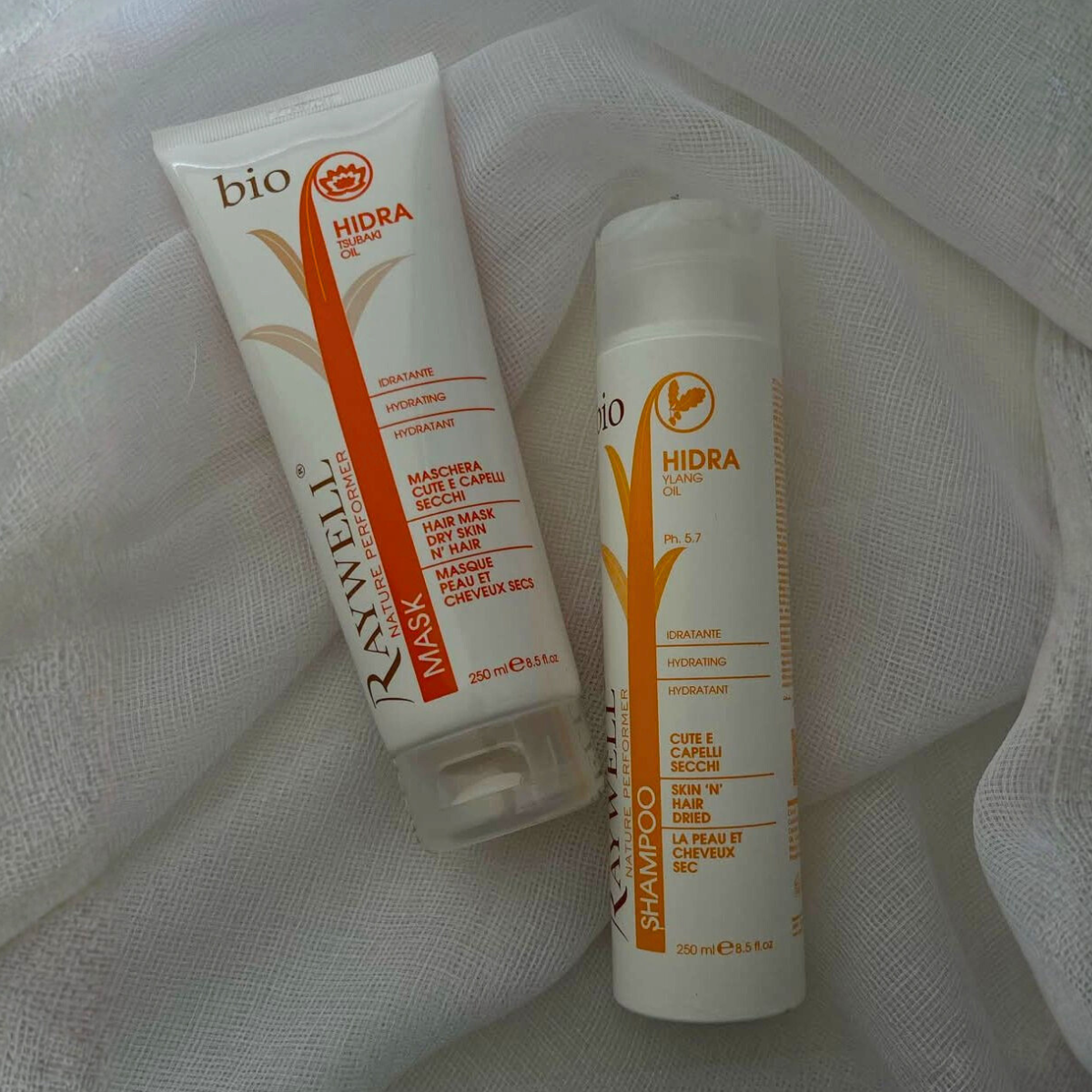 Міні-набір для зволоження сухого волосся BIO HIDRA RAYWELL