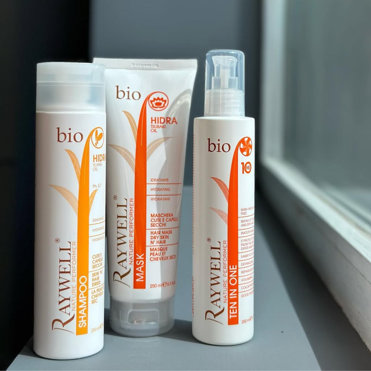 Набір для зволоження сухого волосся BIO HIDRA RAYWELL