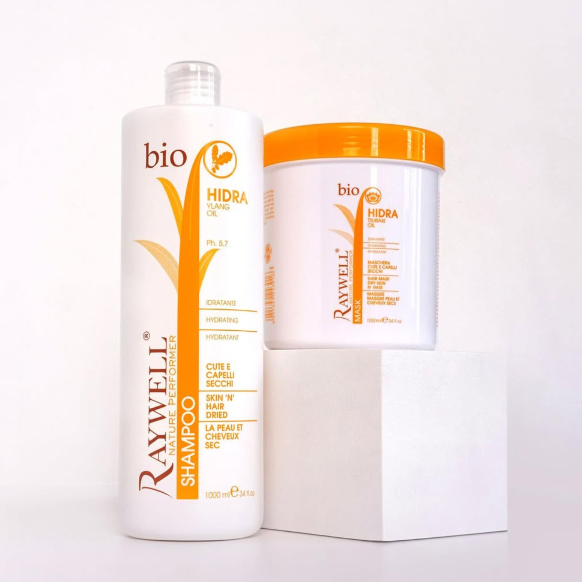 Зволожуючий набір для сухого волосся BIO HIDRA RAYWELL