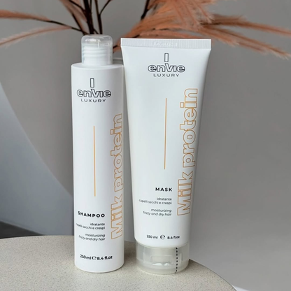 Міні-набір для сухого та кучерявого волосся LUXURY MILK ENVIE