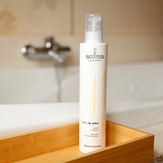 Набір тріо для сухого та кучерявого волосся LUXURY MILK ENVIE MAX